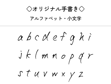 Original handwritten alphabet / lowercase, JPG, PNG and AI Original handwritten alphabet / lowercase, alphabet, handwriting, scanner, JPG, PNG and AI