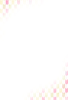 和柄のポストカード（縦）  葉書,縦,和柄,矢絣,ポストカード,カラフル,可愛い,余白,スペース,装飾のイラスト素材