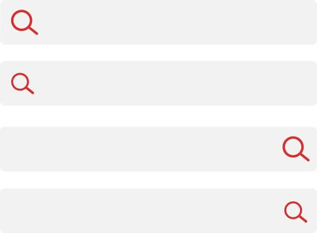 検索窓_16 検索窓,検索バー,虫眼鏡,ネット検索,フレームのイラスト素材
