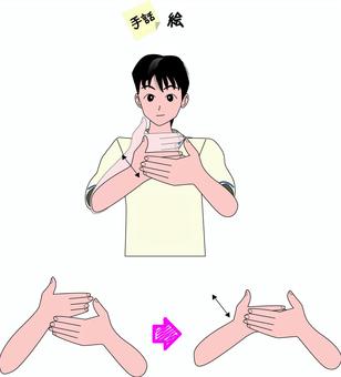 man sign language, langue des signes, geste, audition, JPG, PNG and AI