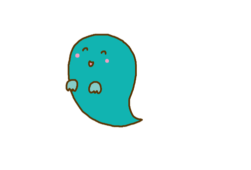 おばけ おばけ,妖怪,化け物,かわいい,怖い,化かすのイラスト素材