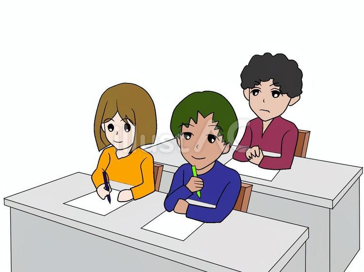 塾 習い事,勉強,学習のイラスト素材