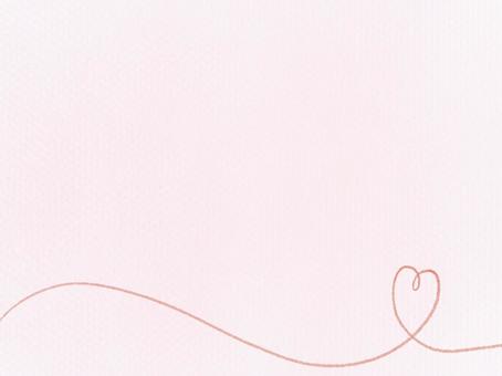 赤い糸のシンプル背景素材 赤い糸,ハート,ライン,背景,ピンク,淡い,シンプル,可愛い,恋愛,カップルのイラスト素材