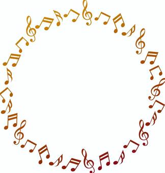 A circle of music, JPG and EPS A circle of music, , JPG and EPS