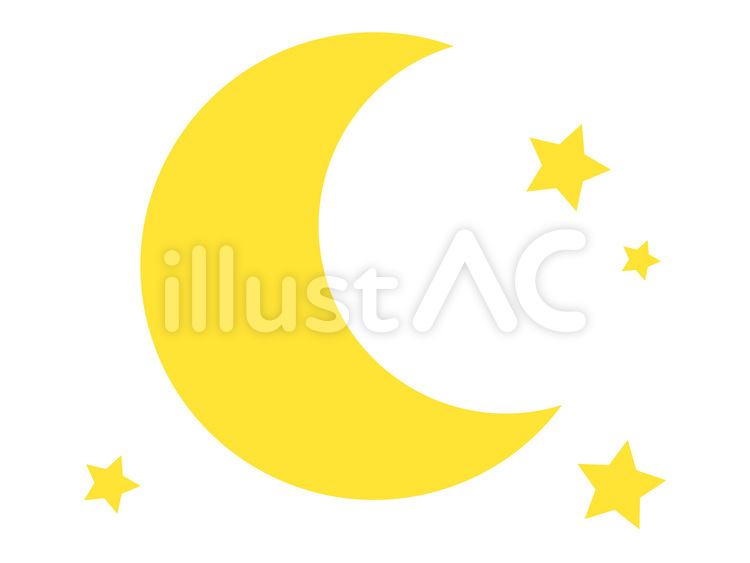 三日月イラスト No 無料イラストなら イラストac