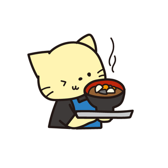 Illustration, december, animal, cat, 