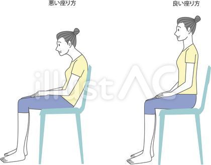 座り方_姿勢比較