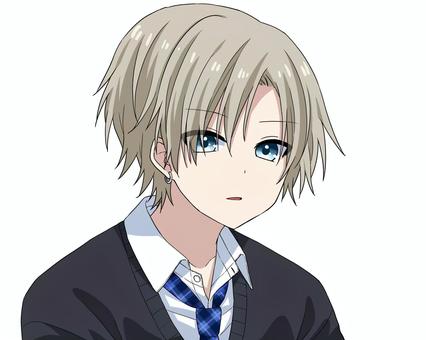 男の子 人物,男の子,キャラクター,高校生,制服,かっこいい,かわいい,アニメ絵,萌え系,綺麗のイラスト素材