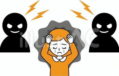 幻覚、幻聴、虐待に悩む女の子 涙