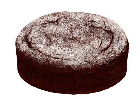 ガトーショコラ　ホール ガトーショコラ,チョコレートケーキ,チョコ,スイーツ,デザート,甘い,おやつ,カフェ,メニュー,喫茶店のイラスト素材