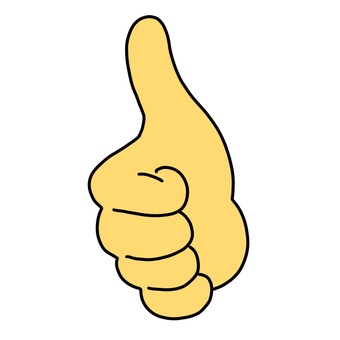 いいねのハンドサイン いいね,グッド,サムズアップ,親指,ハンドサイン,ポジティブのイラスト素材