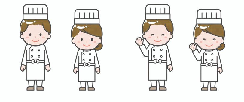 Illustration, male, female, two people, 