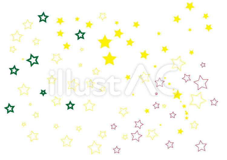 星260 星,流れ星,夜空のイラスト素材
