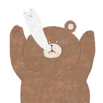 Illustration, tiny, shock, dumbfounded, 