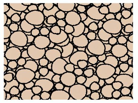 模様 模様,柄,なめこ,pop調,手描き,素材,商用可,無料,フリーのイラスト素材