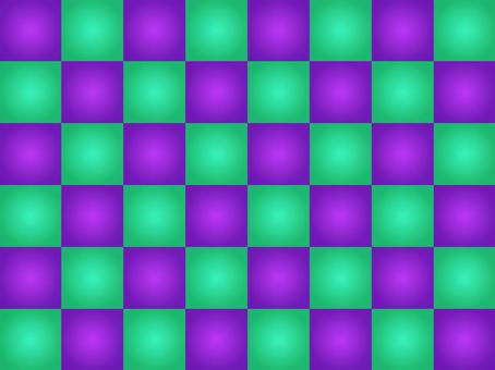 Checkered pattern background with circular gradient, round, gradation, checkered pattern, JPG and AI