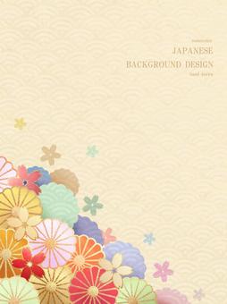 新年賀卡新年鮮花日本背景 96 新年賀卡新年鮮花日本背景 96
