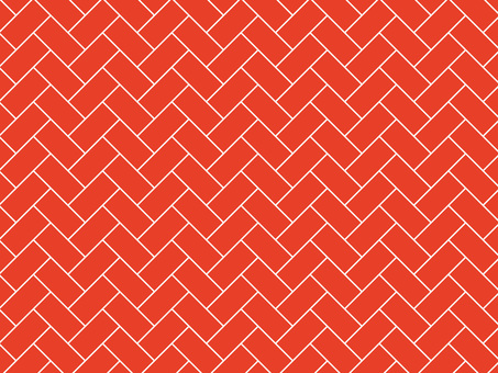 桧垣模様の背景/赤