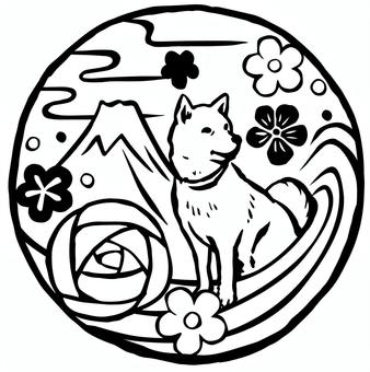 戌・壽版畫/墨 戌・壽版畫/墨