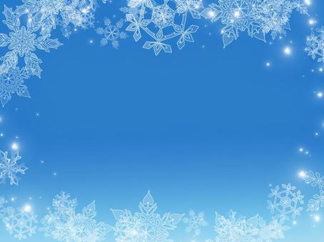 snowflake frame, JPG and PNG snowflake frame, snow, crystal, beautiful, JPG and PNG
