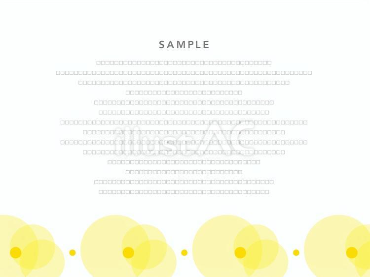 イエロー系の資料背景 背景,バック,装飾のイラスト素材