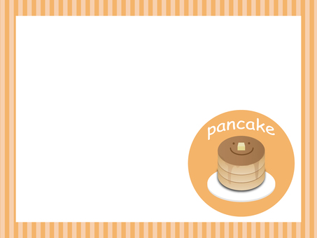 Pancake frame, pancake, frame, cake, JPG and PNG