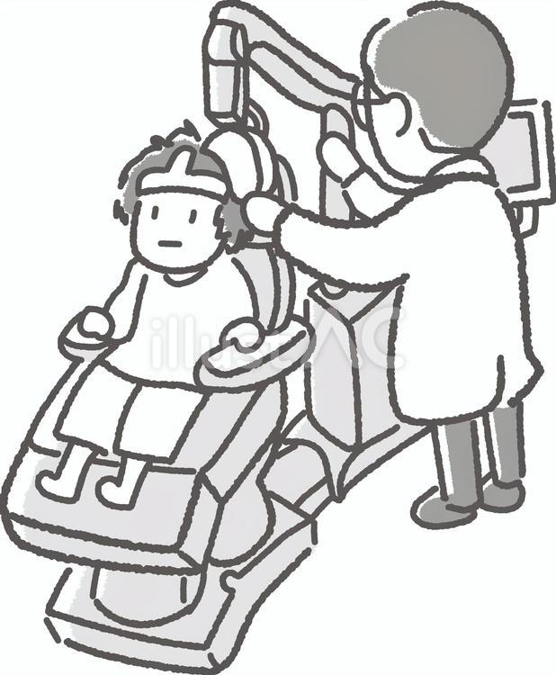 rTMS療法イラスト 治療,医療,療法のイラスト素材