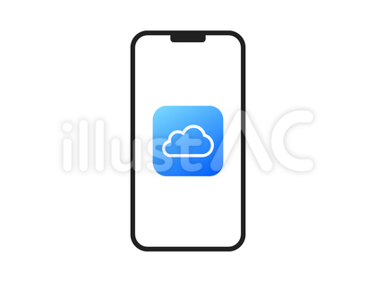 スマホクラウドアイコン