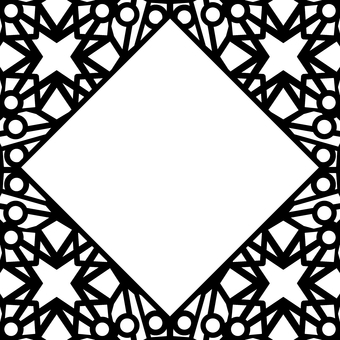 シームレスなモザイクで菱形の枠　ｎ 枠,フレーム,線,バックグラウンド,テクスチャー,シームレス,背景,エンボス,モザイク,エンドレスのイラスト素材