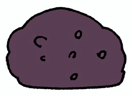 おはぎ（あんこ） おはぎ,スイーツ,あんこ,餡子,あん,粒あん,こしあん,もち米,和菓子,お茶菓子のイラスト素材