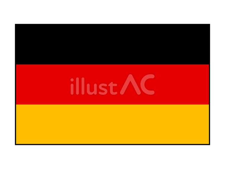 ドイツの国旗のベクターアイコン ドイツ,国旗,旗のイラスト素材
