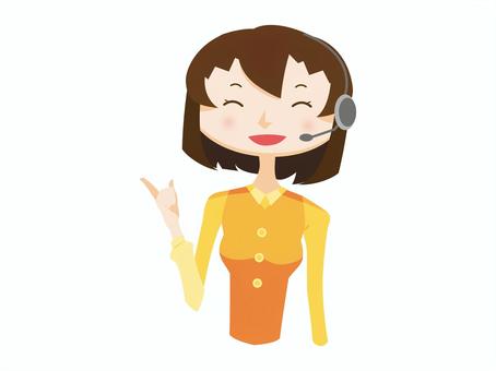 女接線員, JPG, PNG 和 AI 女接線員, 操作者, 女子, 正面, JPG, PNG 和 AI