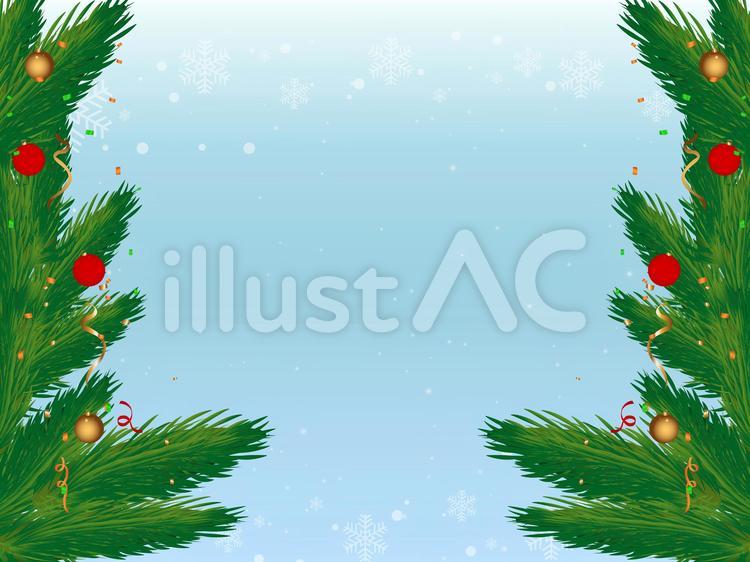 クリスマスの冬のフレーム クリスマス,クリスマスカード,フレームのイラスト素材