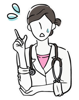 A rushing / hurried doctor, JPG, PNG and AI A rushing / hurried doctor, a woman doctor, a doctor, doctor, JPG, PNG and AI