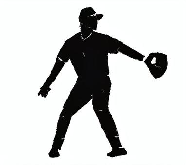 野球ピッチャー 野球,ベースボール,プロ野球,高校野球,メジャー,スポーツ,社会人野球,試合,甲子園,選手のイラスト素材