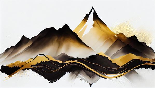 Mountain scenery of gold-4, JPG Mountain scenery of gold-4, , JPG