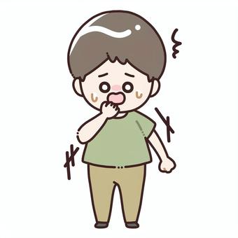 Illustration of a surprised man, male, male, boy, JPG and PNG
