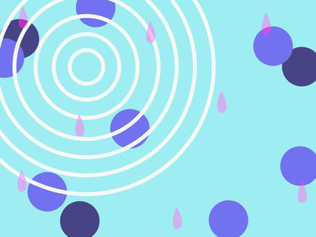 シンプル雨背景