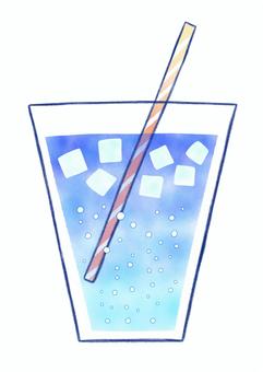 ソーダ ソーダ,ソーダ水,ジュース,飲み物,炭酸飲料,サイダーのイラスト素材