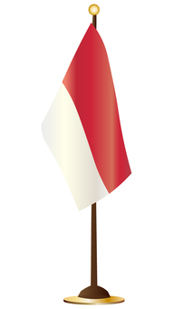 インドネシアの卓上旗