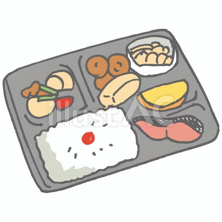 手描き弁当 手書き,手描き,ラフのイラスト素材