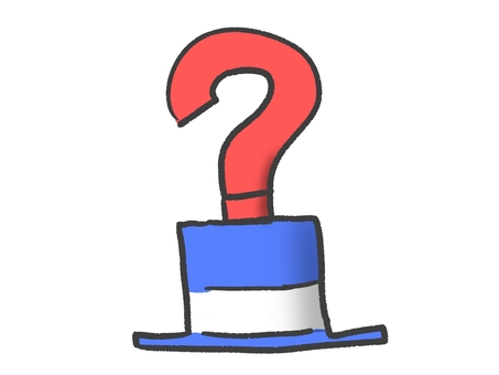 クイズ クイズ,冬,はてな,帽子,ゲーム,クエスチョンマーク,ハット,シンプル,手描きのイラスト素材