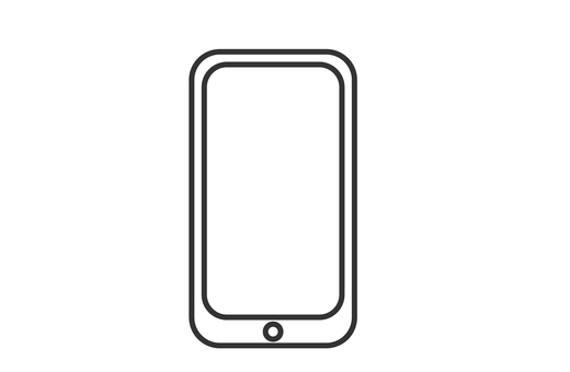 白いスマホアイコン スマホ,アイコン,スマートフォン,シンプル,通話,ビジネス,電話,sns,携帯電話,端末のイラスト素材