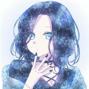 소녀, JPG 및 PNG 소녀, 그림, 여자, 수채화, JPG 및 PNG