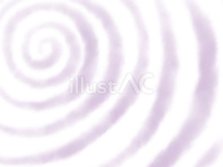 ぐるぐるうずまき（紫） うずまき,ぼかし,台風のイラスト素材