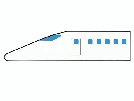 新幹線 新幹線,電車,窓,交通機関,移動のイラスト素材