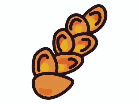 焼きたてベーコンエピ 焼きたてベーコンエピ ベーコンエピ,パン,ベーカリー,美味しい,グルメ,惣菜パン,おやつ,食事,食べ物,朝食のイラスト素材