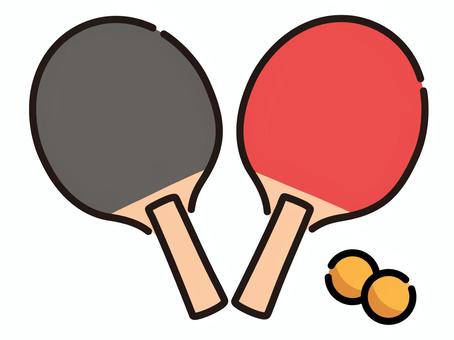 卓球ラケット 卓球,ラケット,スポーツ,ピンポン,tabletennisのイラスト素材