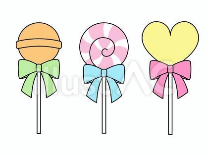 ロリポップキャンディ(リボンつき)