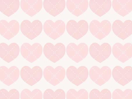 ハートのアーガイル柄、バレンタイン背景4